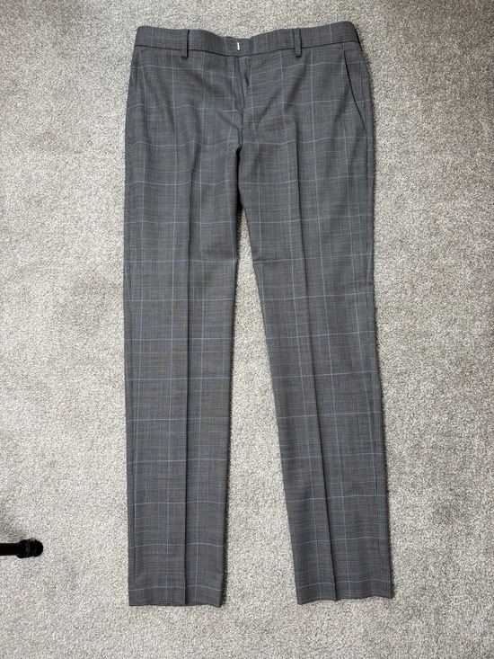 J. Crew Other - J Crew Ludlow Slim Glen Plaid Grey Dress Pants 31x32 EUC